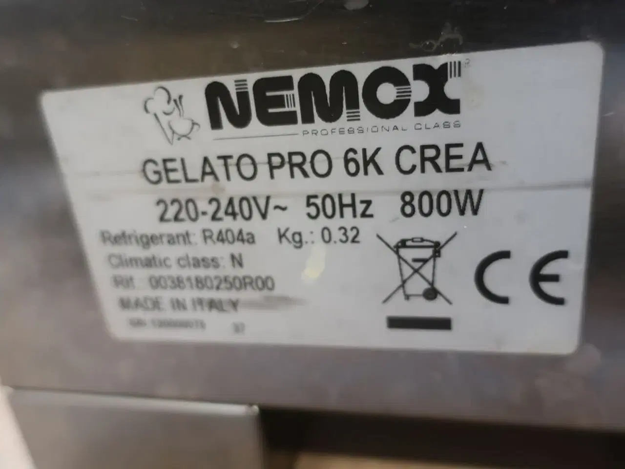 Billede 4 - Ismaskine NEMOX GELATO PRO 6K CREA