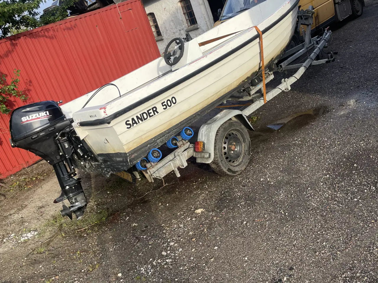 Billede 3 - Sander 500 båd med 20 hk Suzuki motor