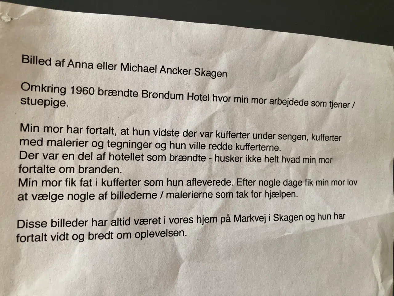 Billede 4 - Maleri fra Skagen Kunstner