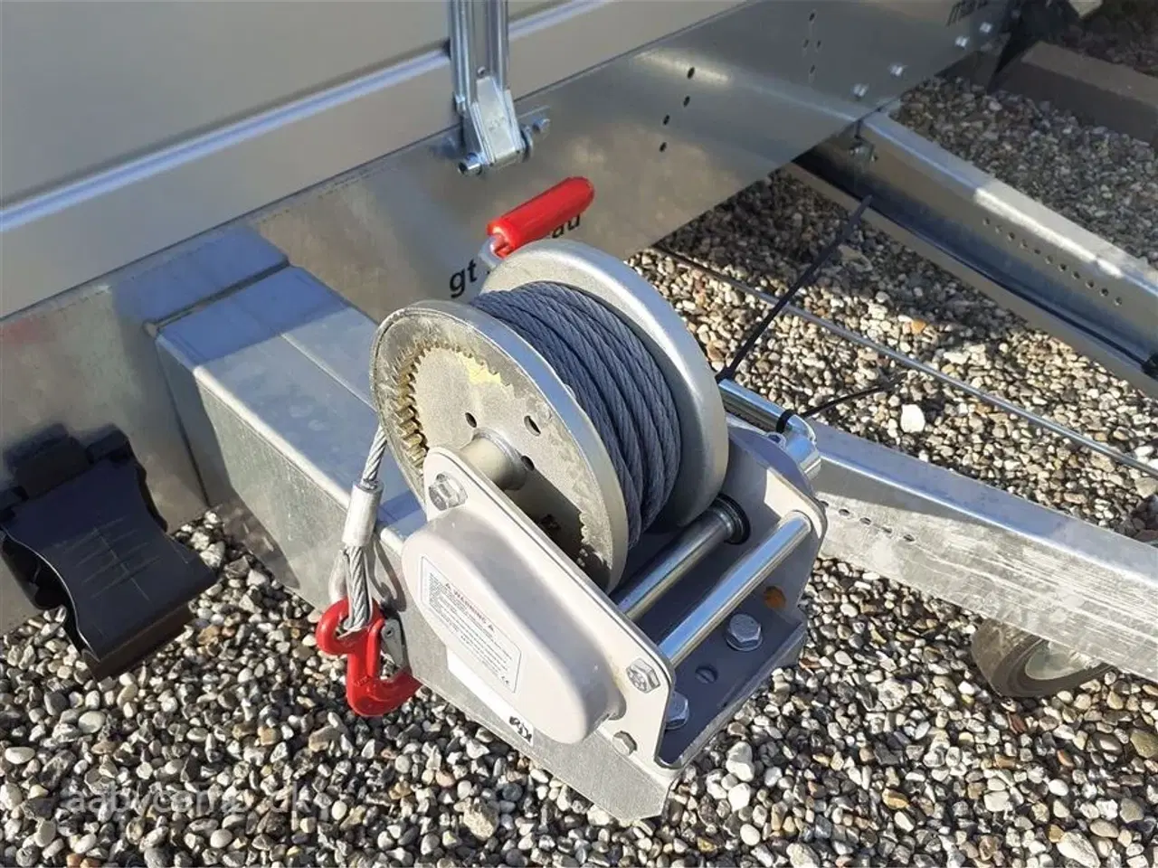 Billede 7 - 0 - Martz GT Plateau 4521 450/2   Populær multitrailer som kan bruges til rigtig mange ting. Aluminiums sider. to læsse ramper.