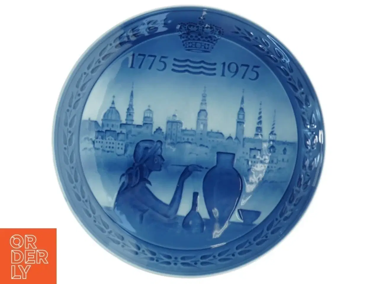 Billede 1 - Royal Copenhagen Jubilæumsplatte fra Royal Copenhagen (str. Diameter 18 cm)