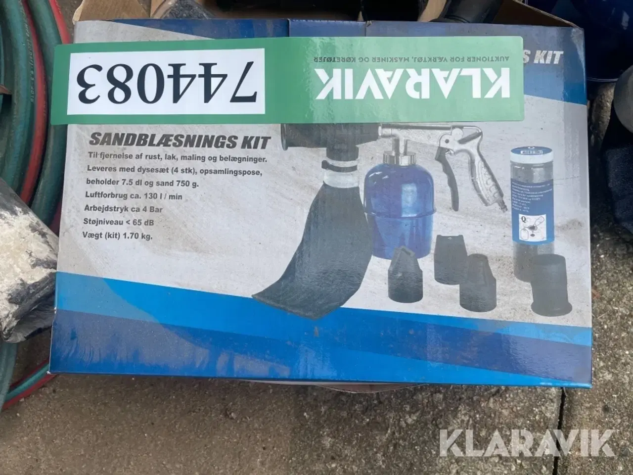 Billede 3 - Blandet Lot - sandblæsnings kit - ventiler - slanger