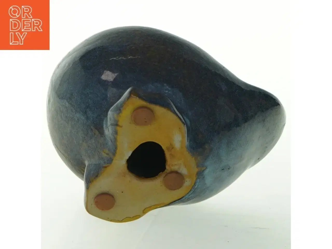 Billede 3 - Keramisk fuglefigur (str. 12x11 cm)