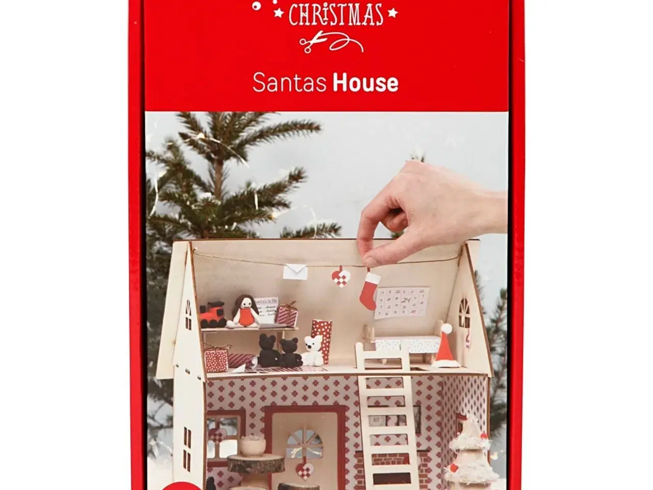 Billede 1 - DIY Nissehus Kit - Skab Dit Eget Juleunivers