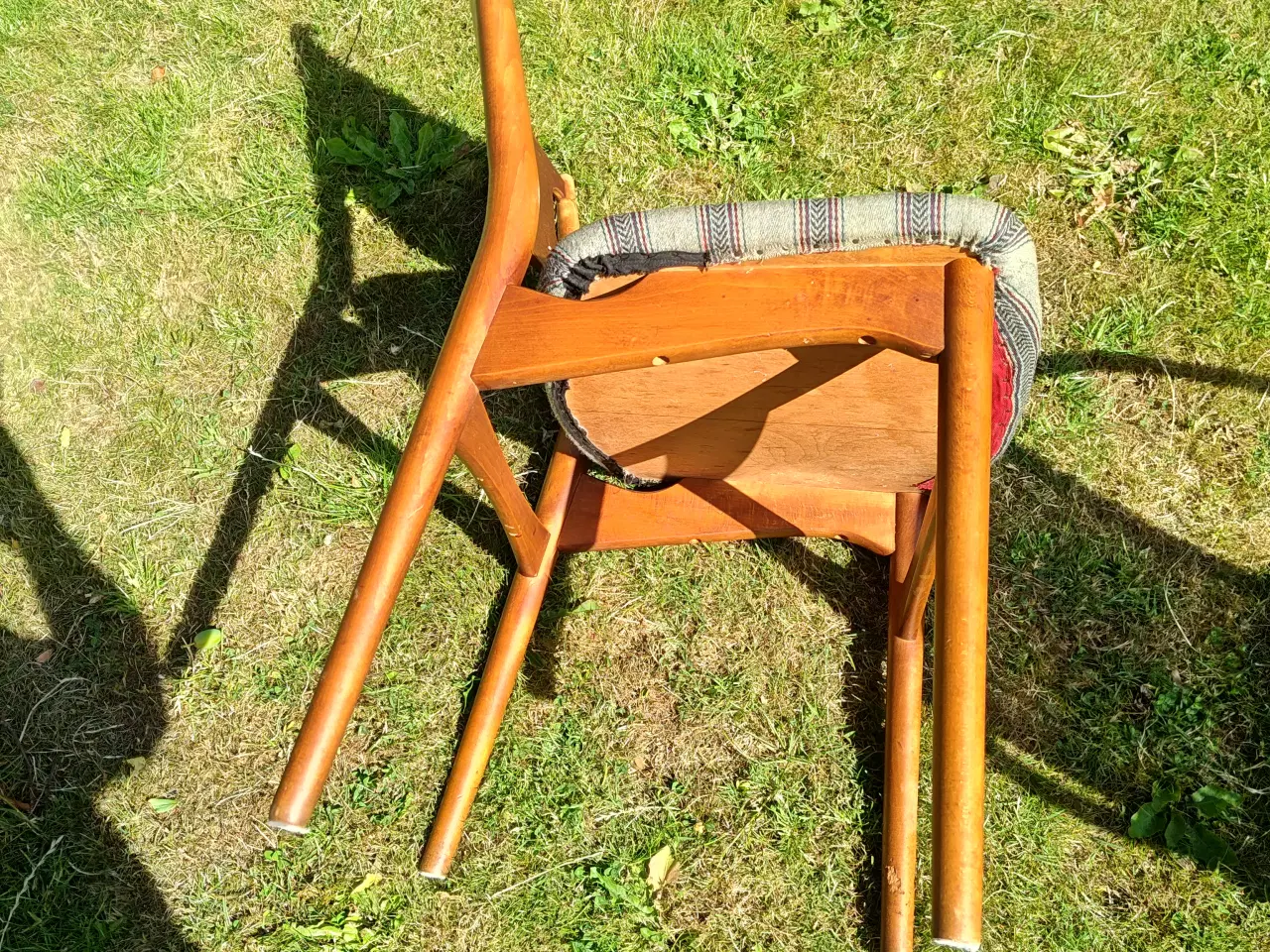 Billede 2 - 4 stk Helge Sibast spise stole i eg og teak