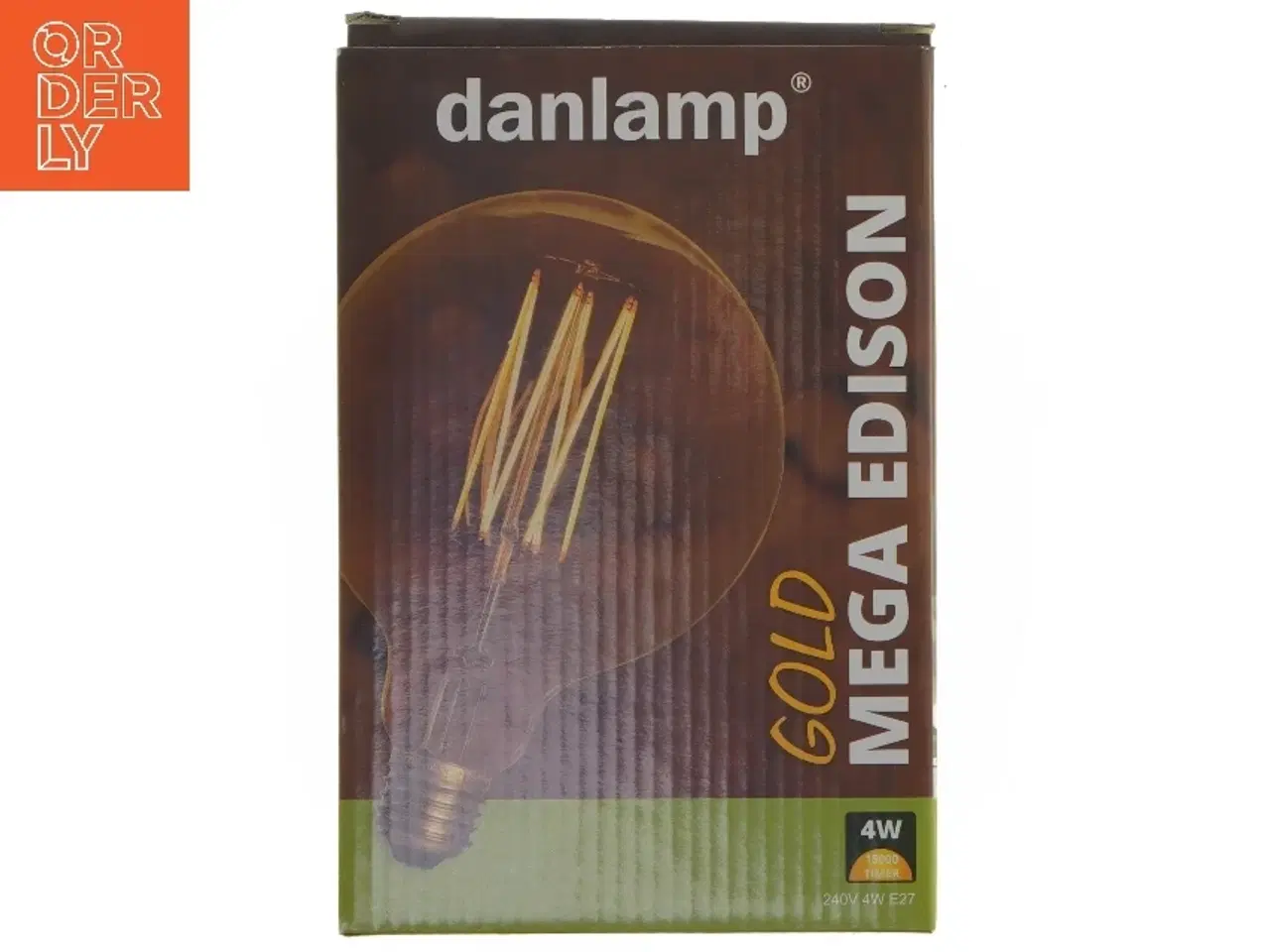 Billede 1 - Danlamp Mega Edison pære fra Danlamp (str. 19 cm)