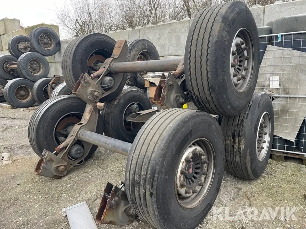 Billede 1 - Aksler til lastbil Saf-Holland SBS2243 3 styk