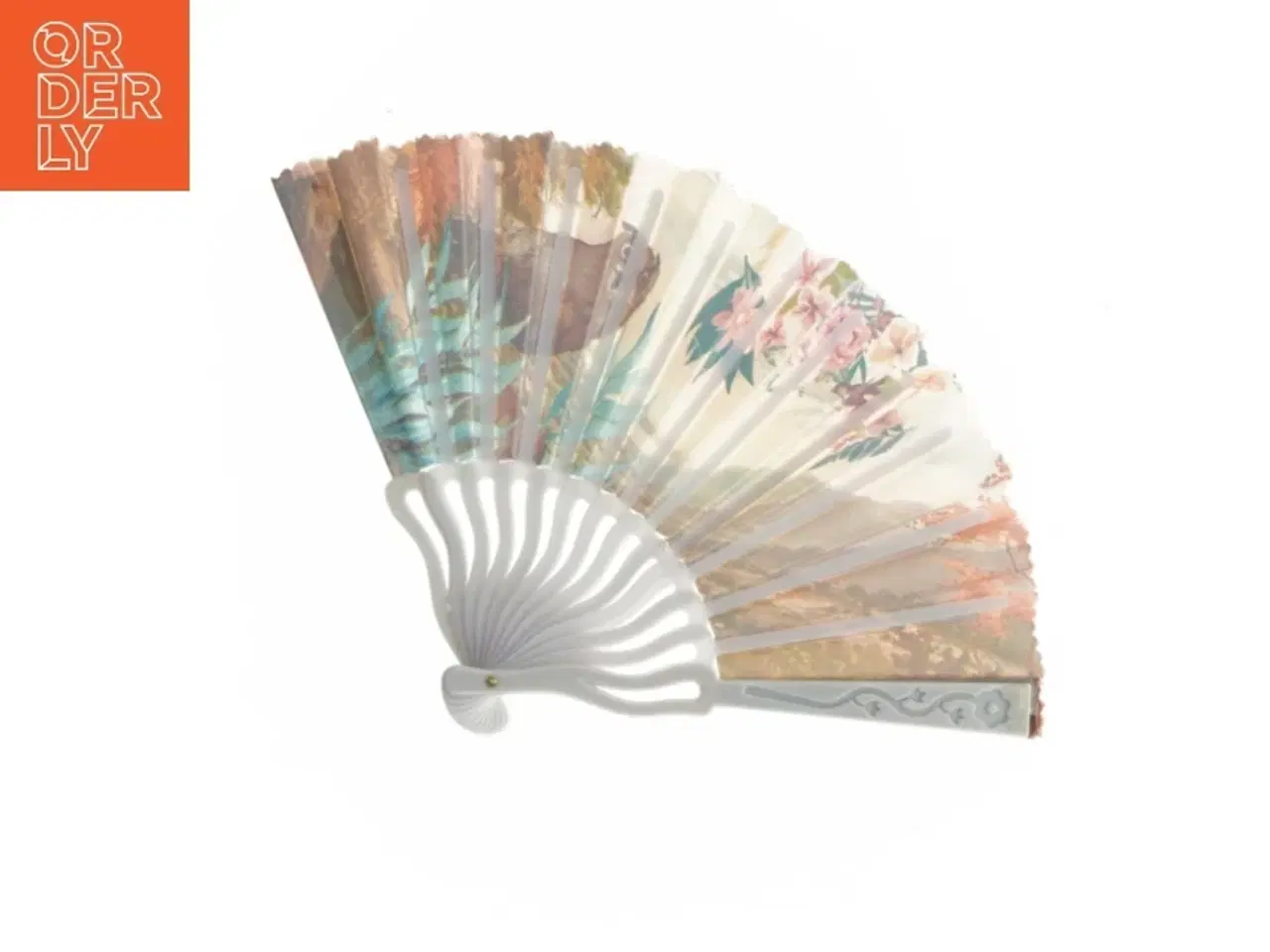 Billede 4 - Dekorativ vifte (str. 23 cm)