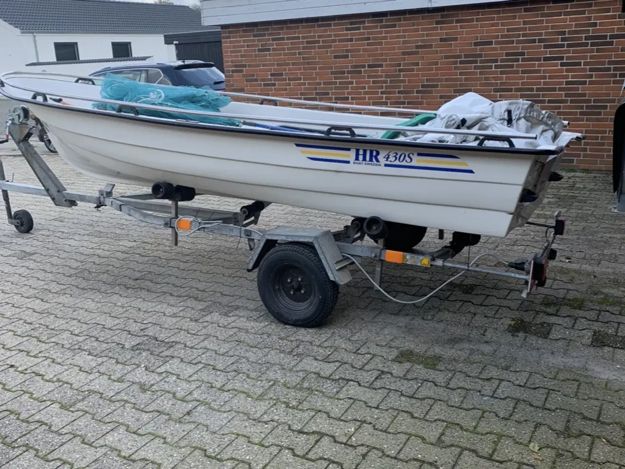 Billede 4 - Jolle med 6 hestes motor 