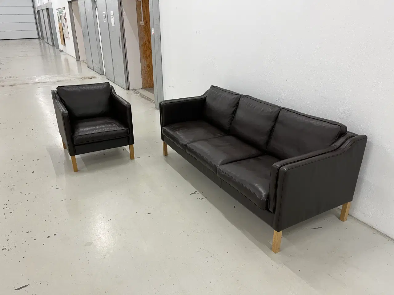 Billede 3 - Dc3900 Sofagruppe 3 Pers.Sofa og stol.