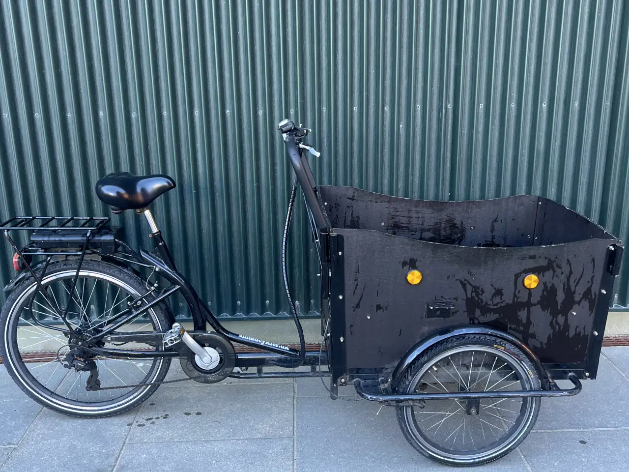 Billede 2 - Elektrisk ladcykel i fin stand