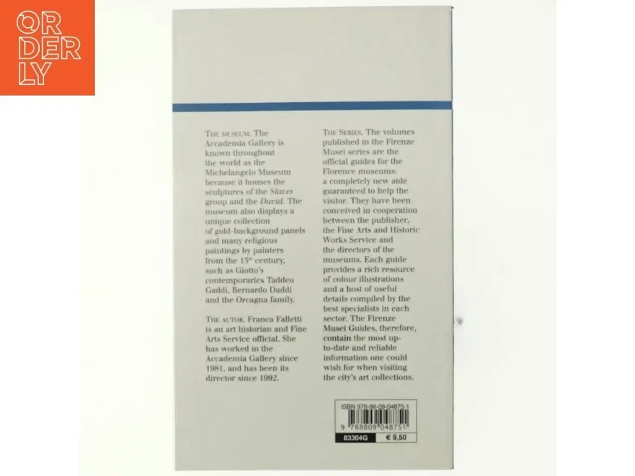 Billede 2 - Accademia Gallery. The Official Guide af Franca Falletti (Bog)