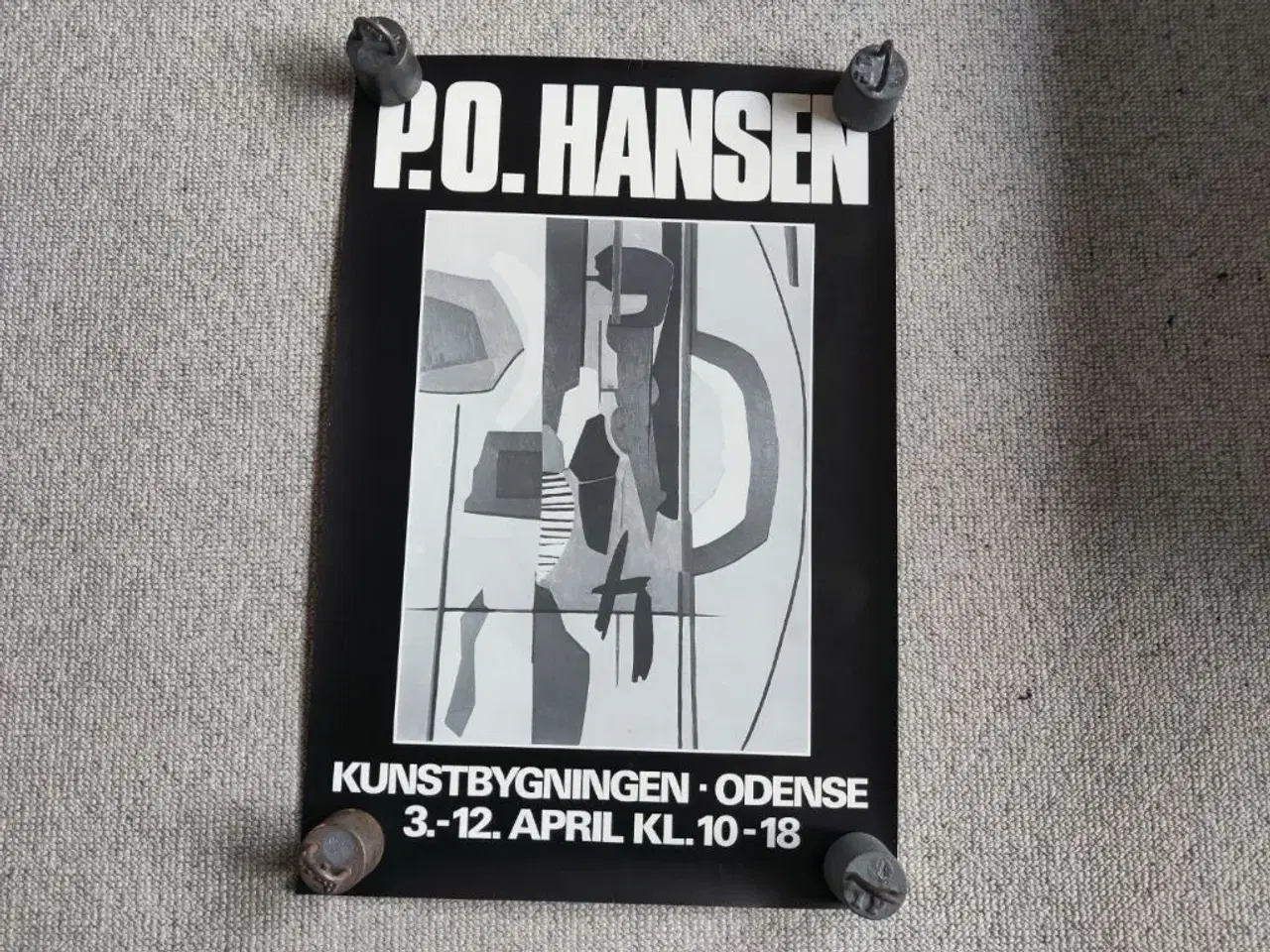 Billede 1 - p.o.hansen plakat