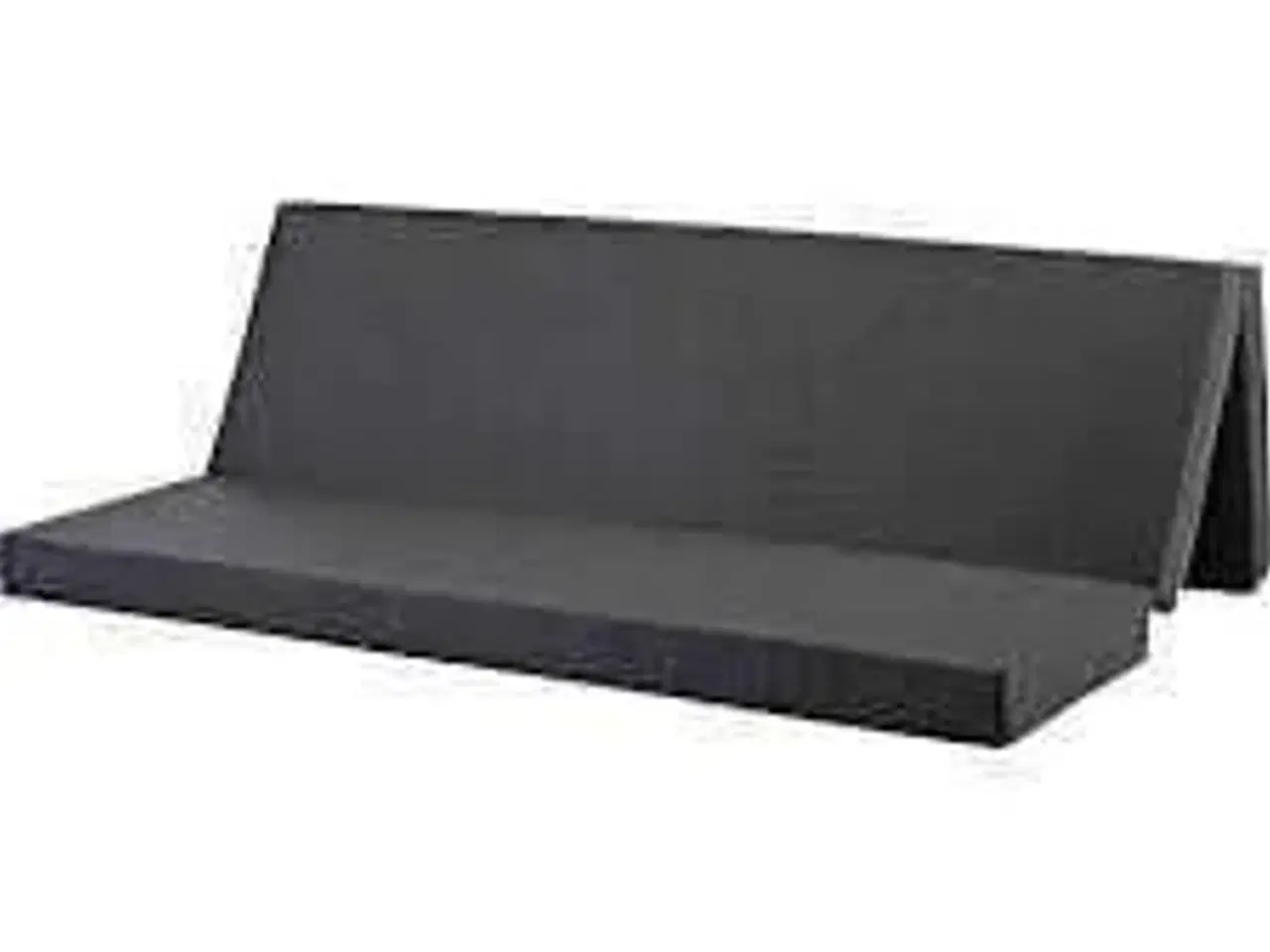 Billede 1 - Sleepy lux foldemadras Antracit 180x150x12 cm