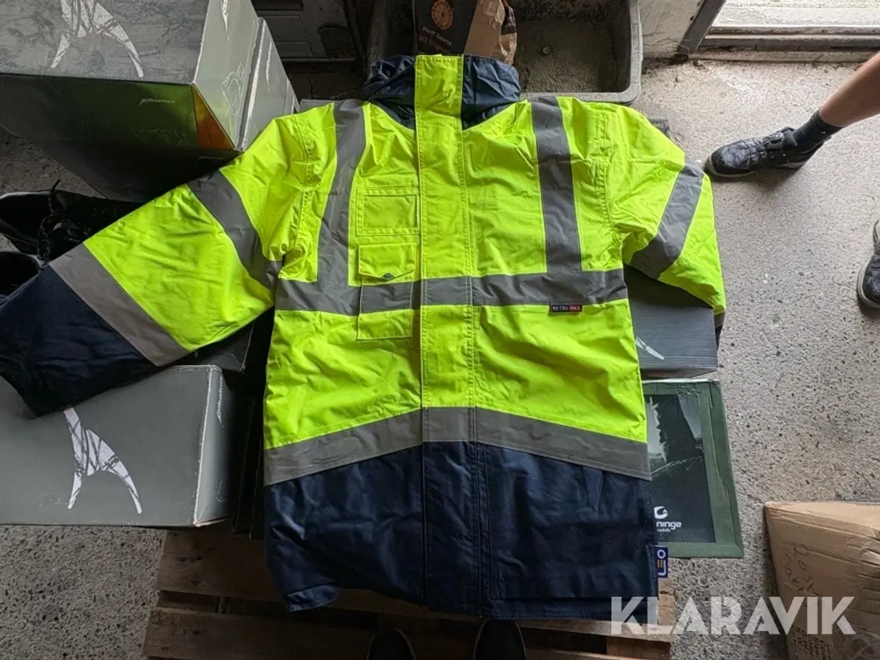 Billede 11 - Blandet arbejdstøj high-vis og sikkerhedssko
