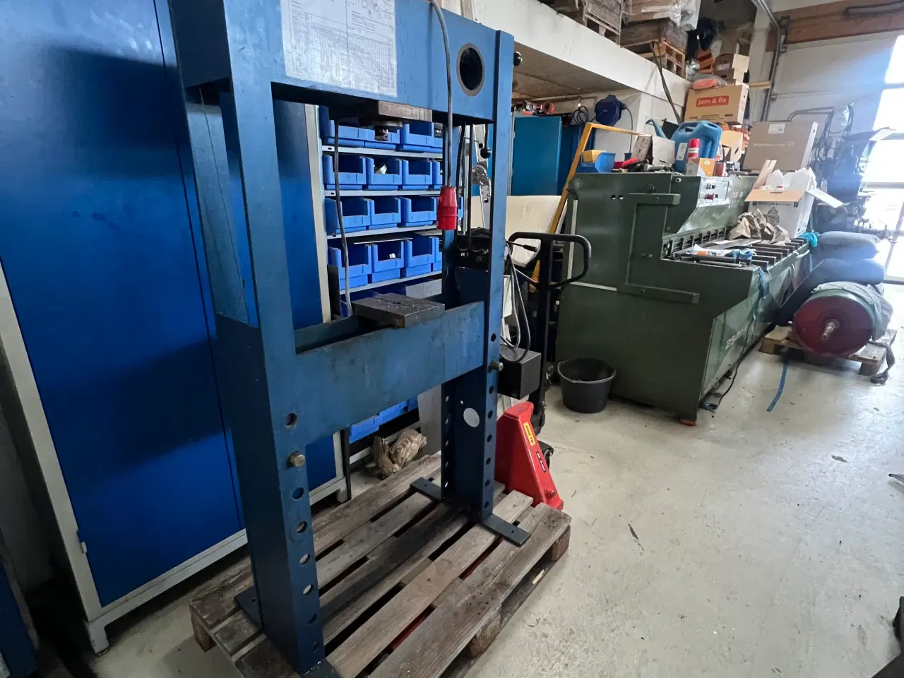 Billede 1 - Værkstedspresse