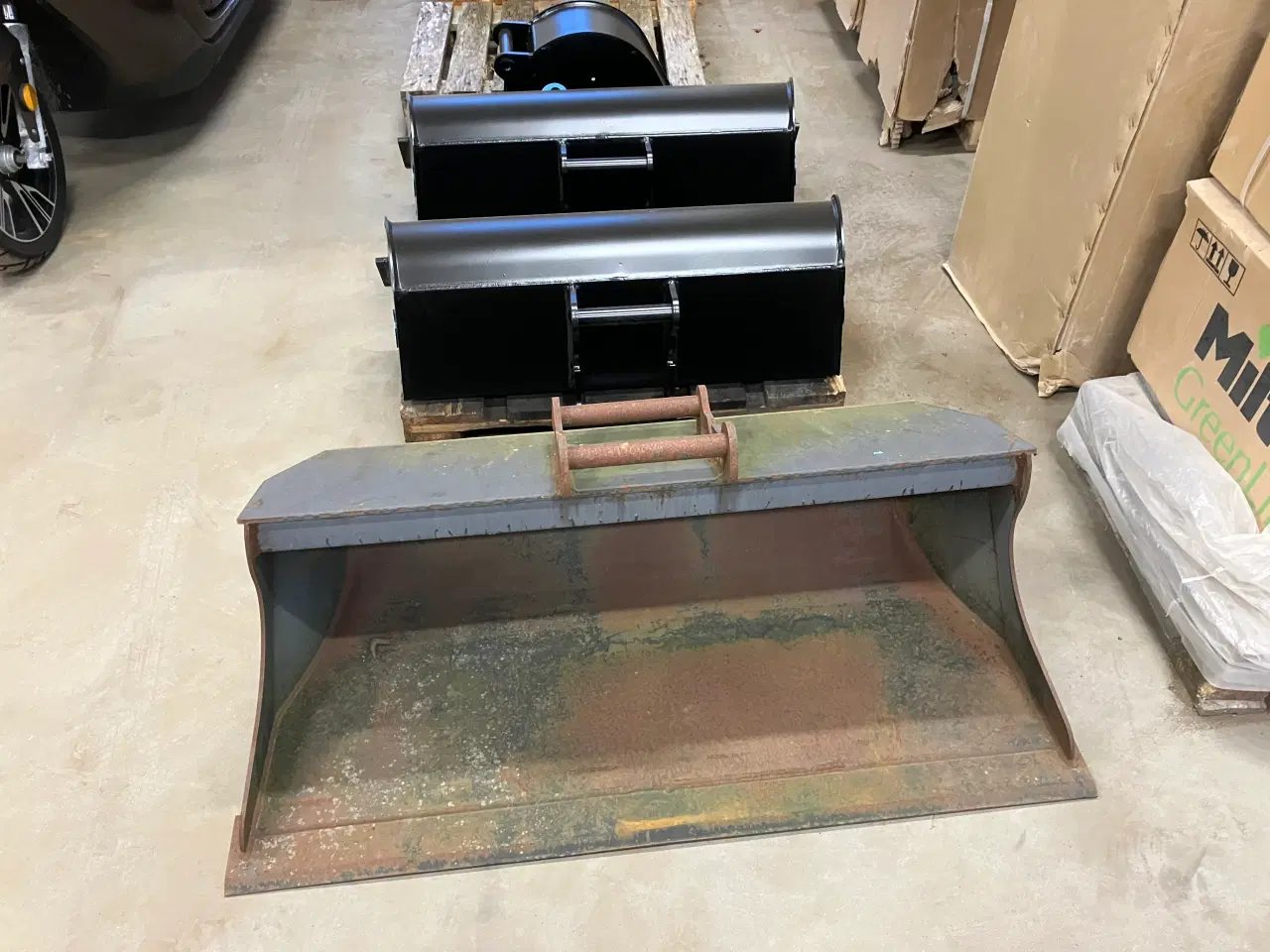 Billede 4 - Minigraver skovle T2,5 . 60CM CP Dansk skovl ny