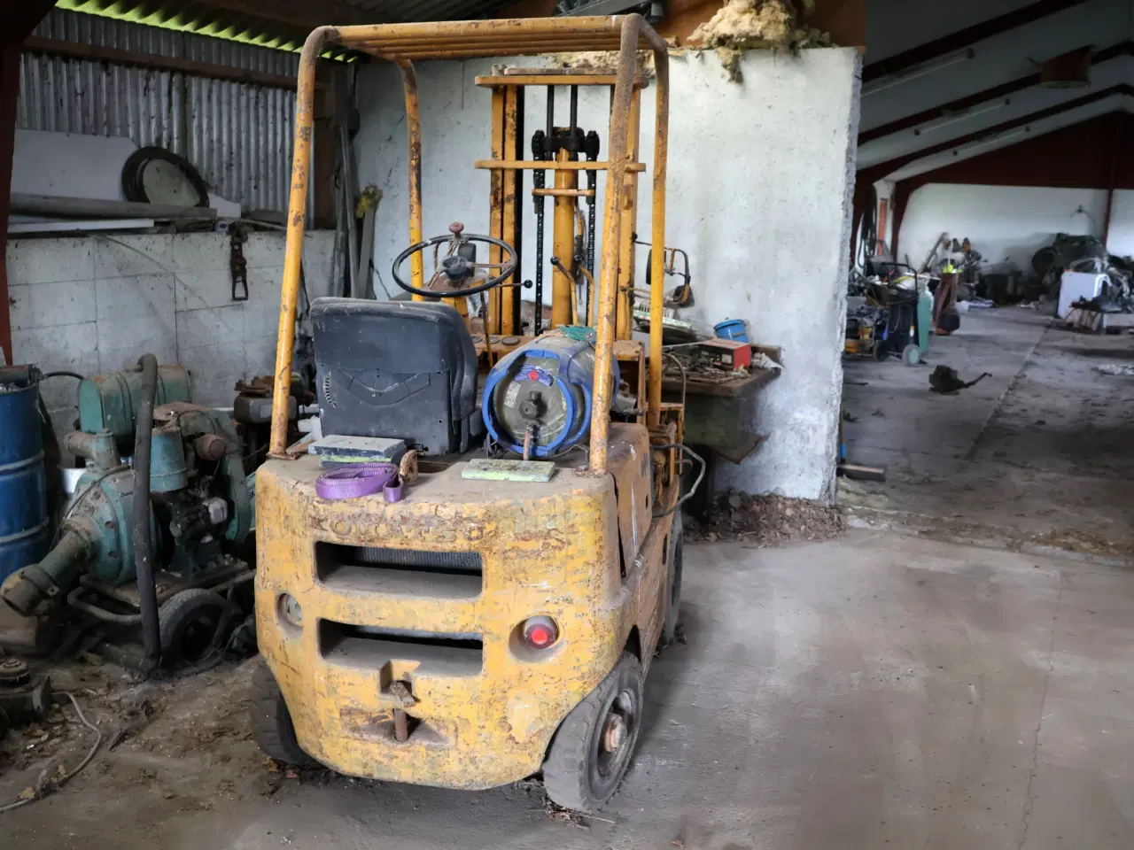 Billede 2 - Komatsu gastruck model FG 10-10 m/letvægtsflaske