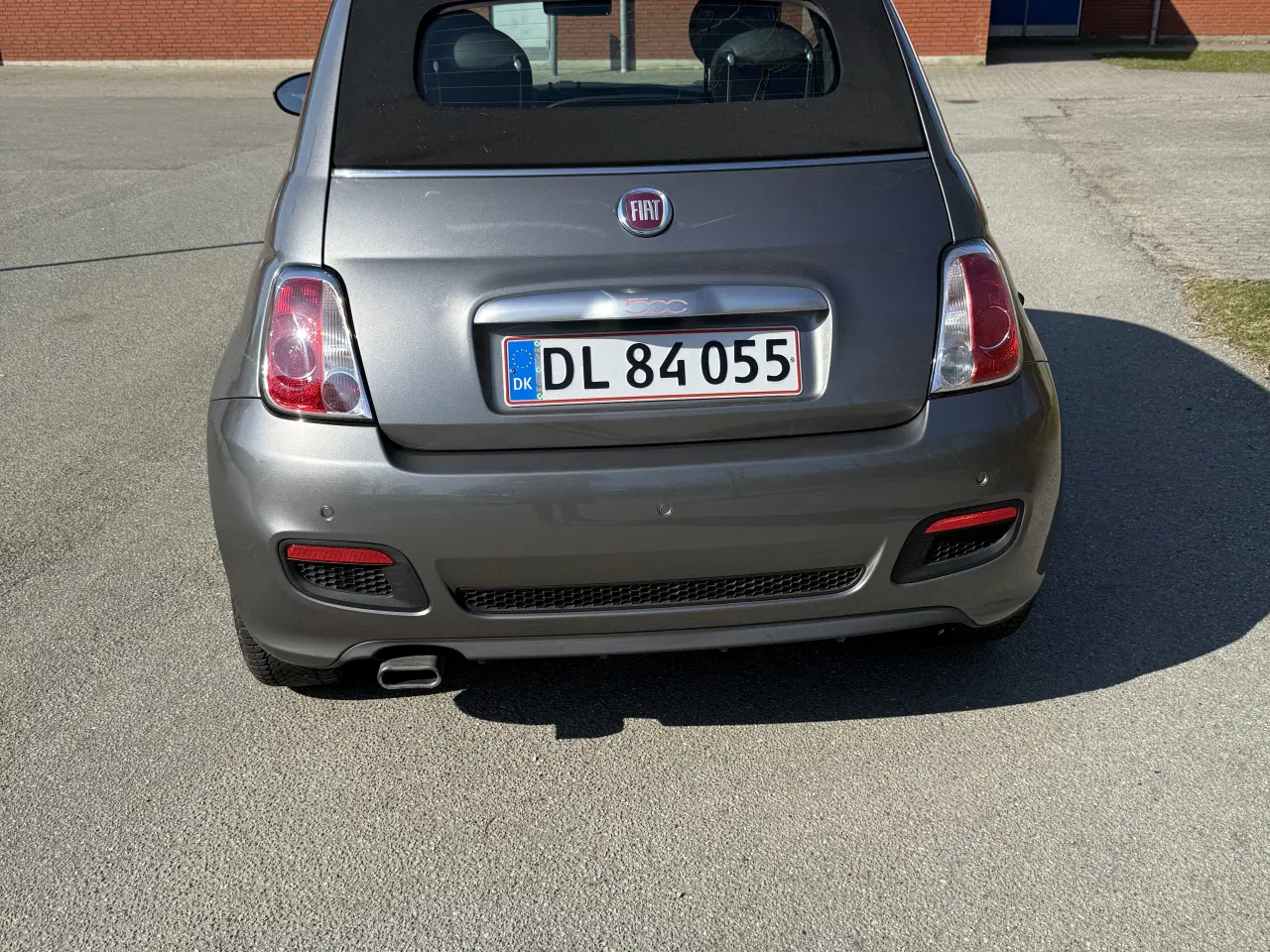 Billede 3 - Super lækker Fiat 500 Cabriolet 