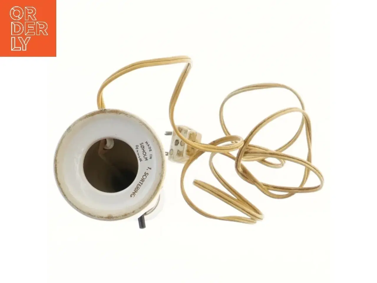 Billede 2 - Vintage bordlampe i porcelæn fra Søholm (str. 28,5 cm)