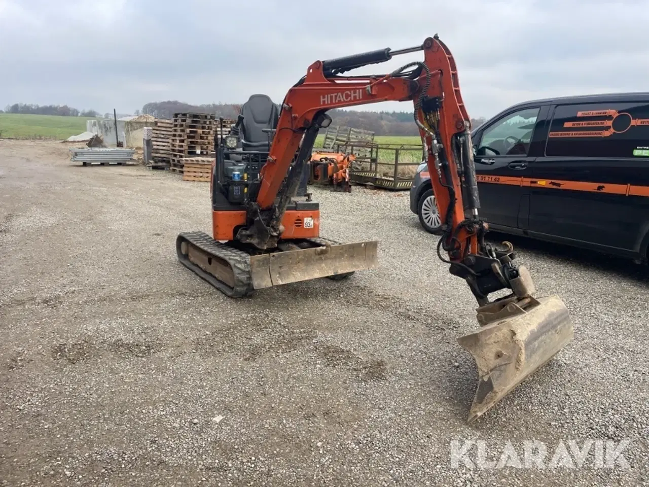 Billede 3 - Gravemaskine Hitachi ZX190-6 YR med skovle