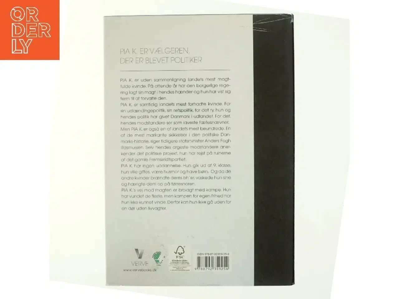 Billede 3 - Pia K. : årene ved magten af Elisabet Svane (Bog)