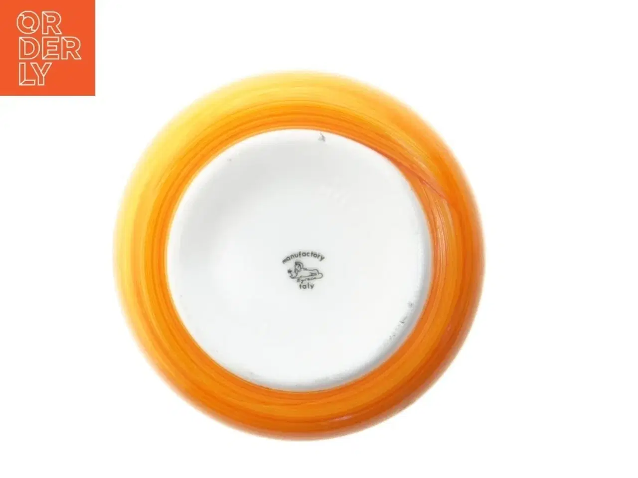 Billede 2 - Farvet glas opbevaringskrukke med låg fra Manufactory Italy (str. 17,5 cm)