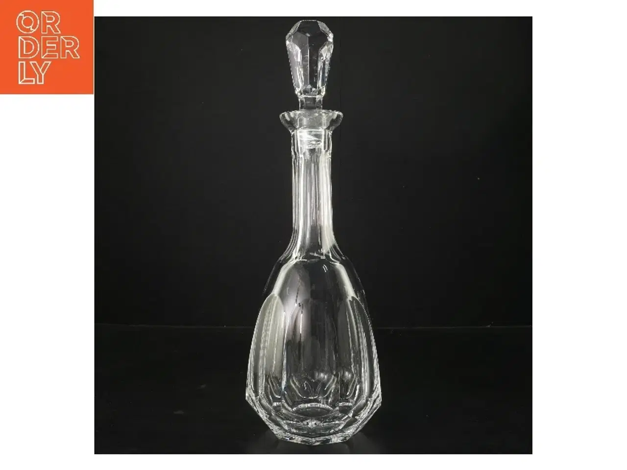 Billede 1 - Glas karaffel med prop (str. 35,5 cm)