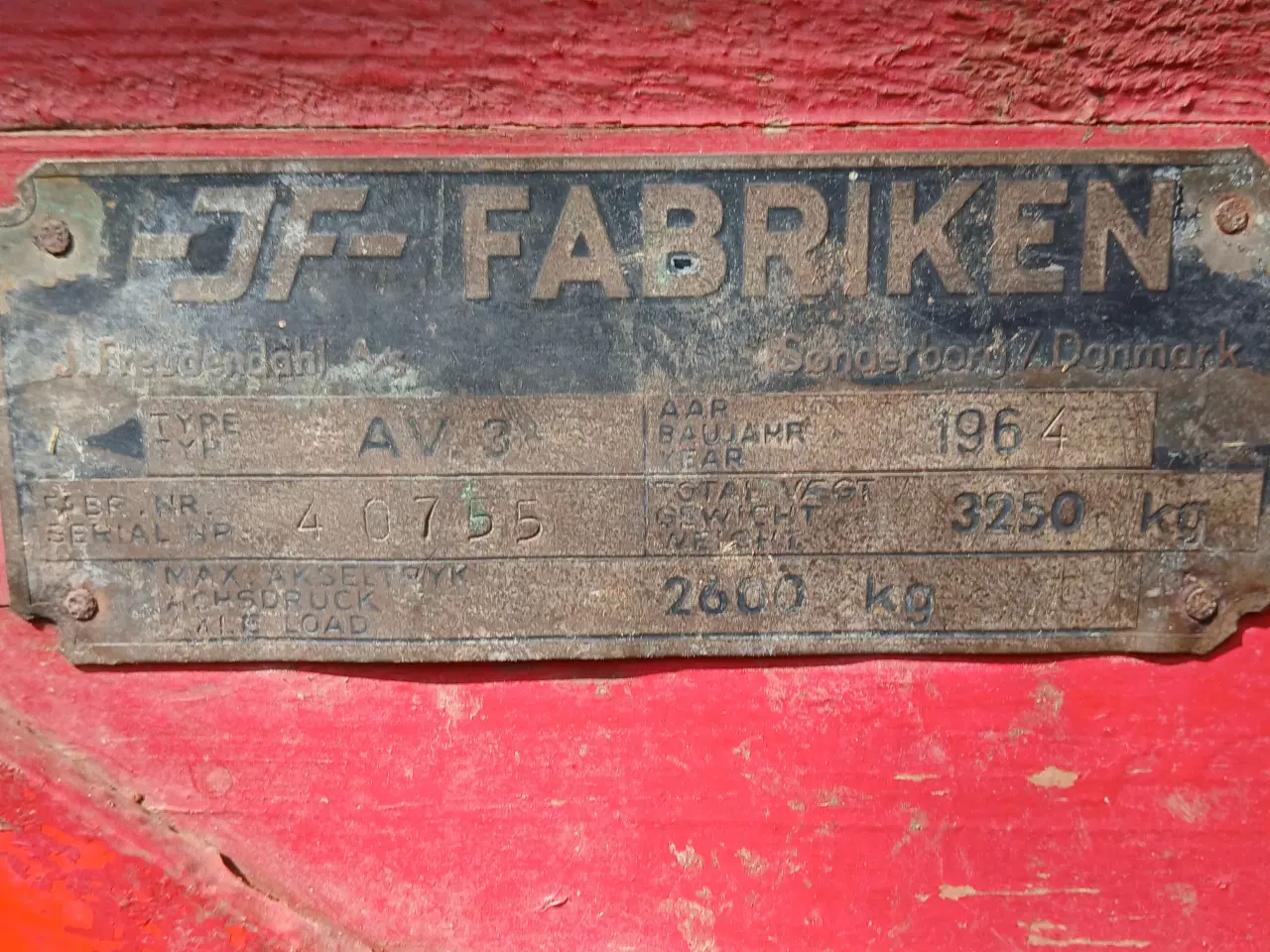 Billede 3 - Aflæsservogn AV3