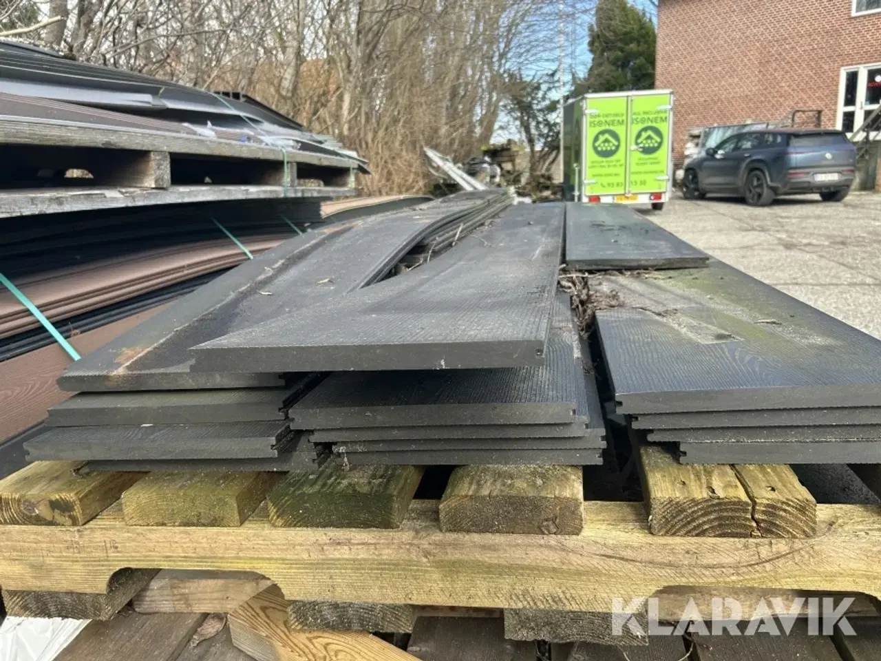 Billede 2 - Komposit terrassebrædder Kirkedahl Massiv 19 styk, ca 50m, 2 sortering