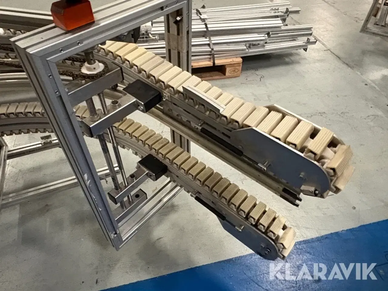 Billede 12 - Stort lot kædetransportør-system Carry-Line