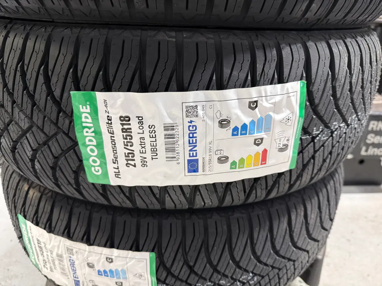 Billede 2 - Nye goodride helårsdæk 215/55 18