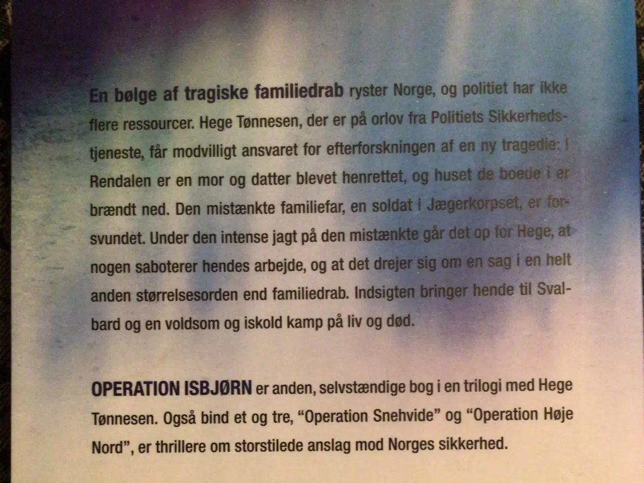 Billede 4 - Eirik  operation Isbjørn, operation Snehvide