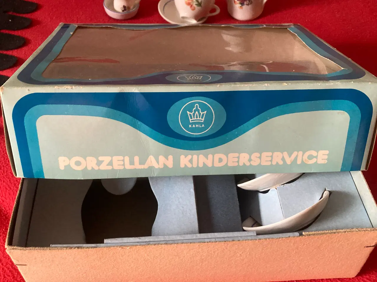Billede 2 - Dukke kaffestel i porcelæn