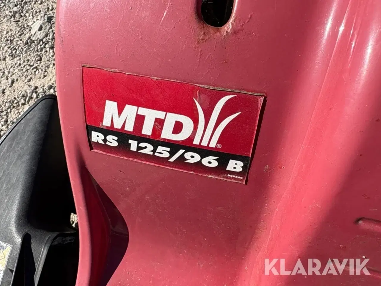 Billede 6 - Græsslåmaskine MTD RS 125/96 B