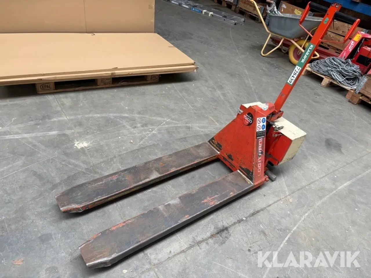Billede 3 - Palleløfter Logitrans EHL 1000/I