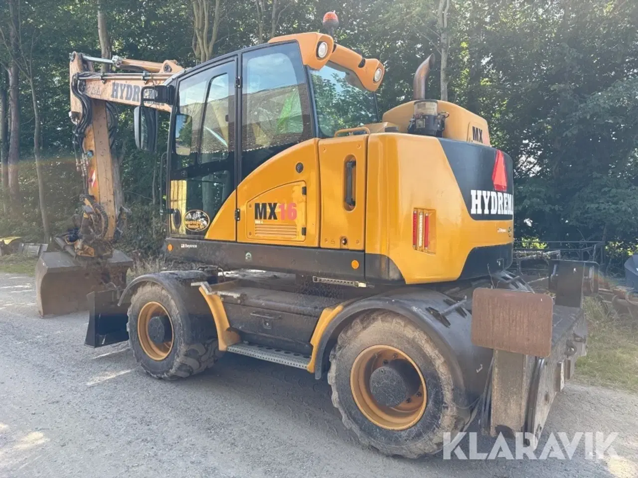 Billede 3 - Hjulgraver Hydrema MX16 med Engcon rotortilt
