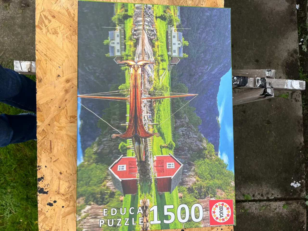 Billede 1 - Puslespil 1500 brikker 