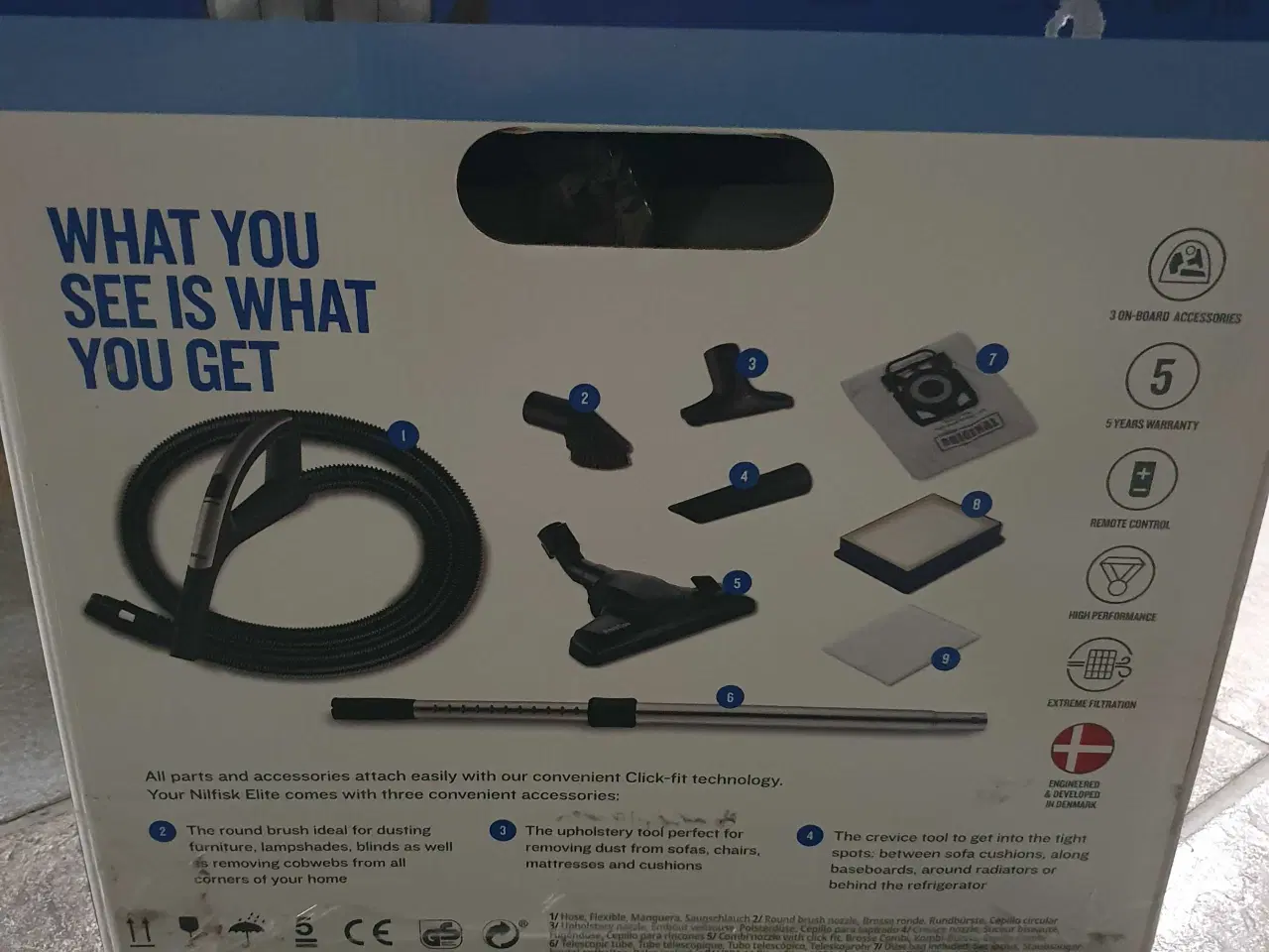 Billede 3 - Nilfisk støvsuger, Elite serie