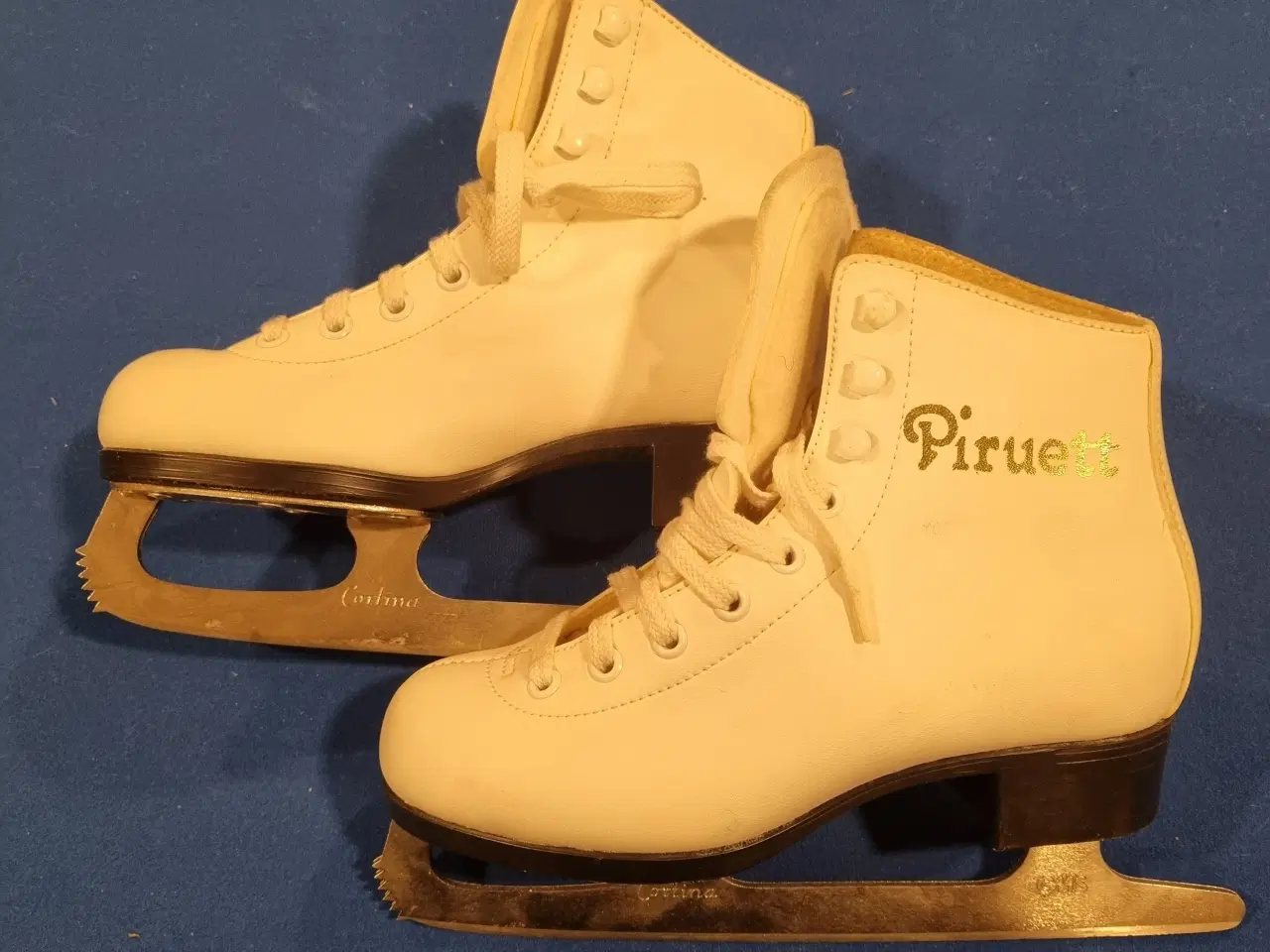 Billede 1 - Kunstskøjter - str. ca. 34 - hvide