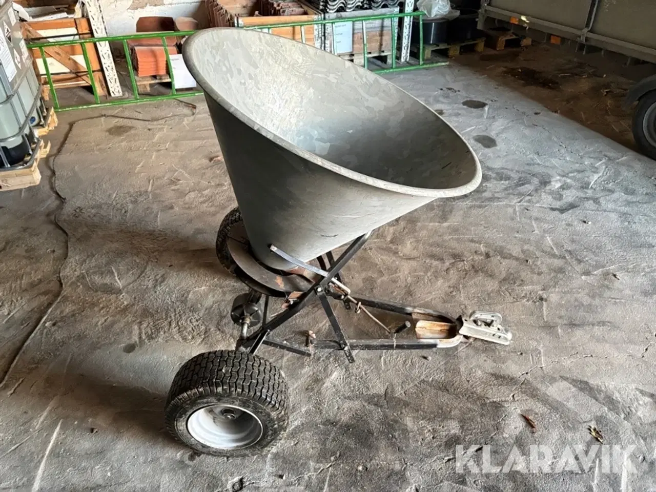 Billede 6 - Gødningsspreder/saltspreder Rotomec B.Hop 160 til ATV/plæneklipper