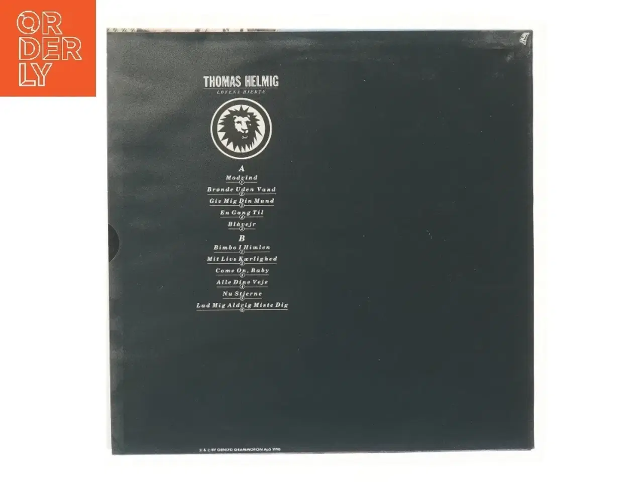 Billede 2 - Thomas Helmig - Løvens Hjerte LP