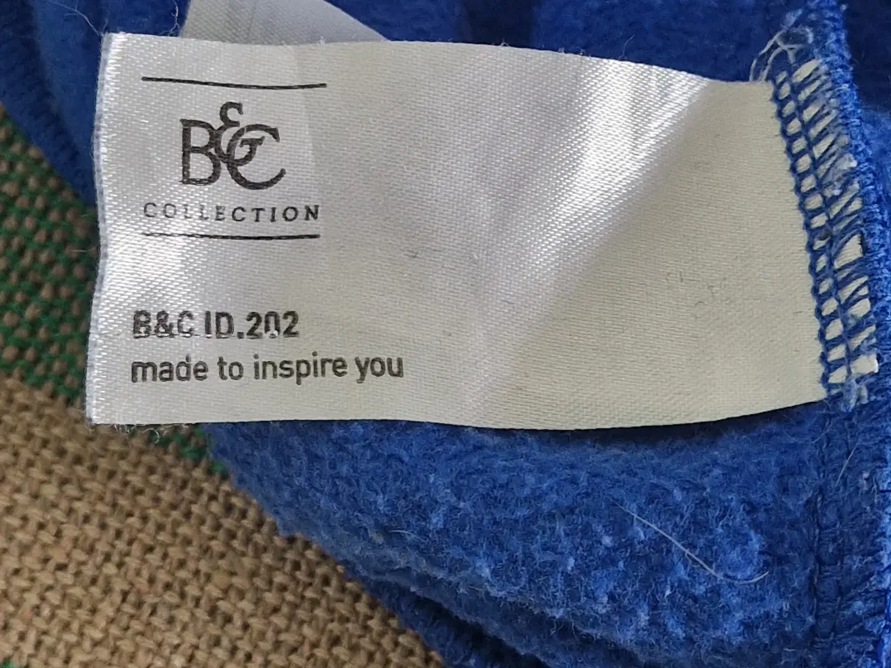 Billede 5 - B&C Collection blå sweatshirt, Vintage, Retro, XL