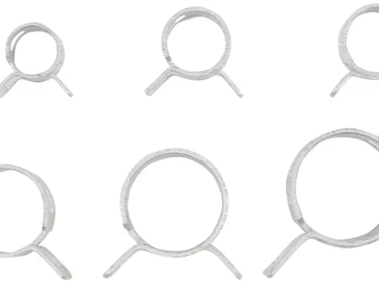 Billede 1 - BGS Fjederspændebåndssortiment. 6,5-18mm. 80 dele