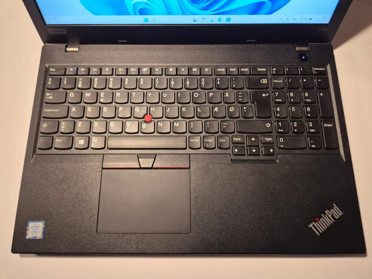 Billede 3 - Lenovo ThinkPad L590, Core i3, 8GB RAM, 128GB SSD
