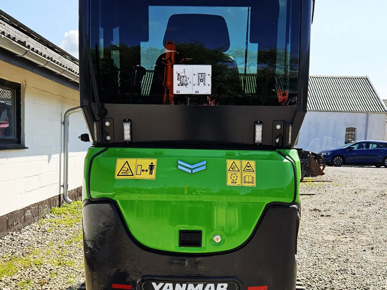 Billede 5 - Yanmar SV22 / som ny - med rotortilt og speciallak