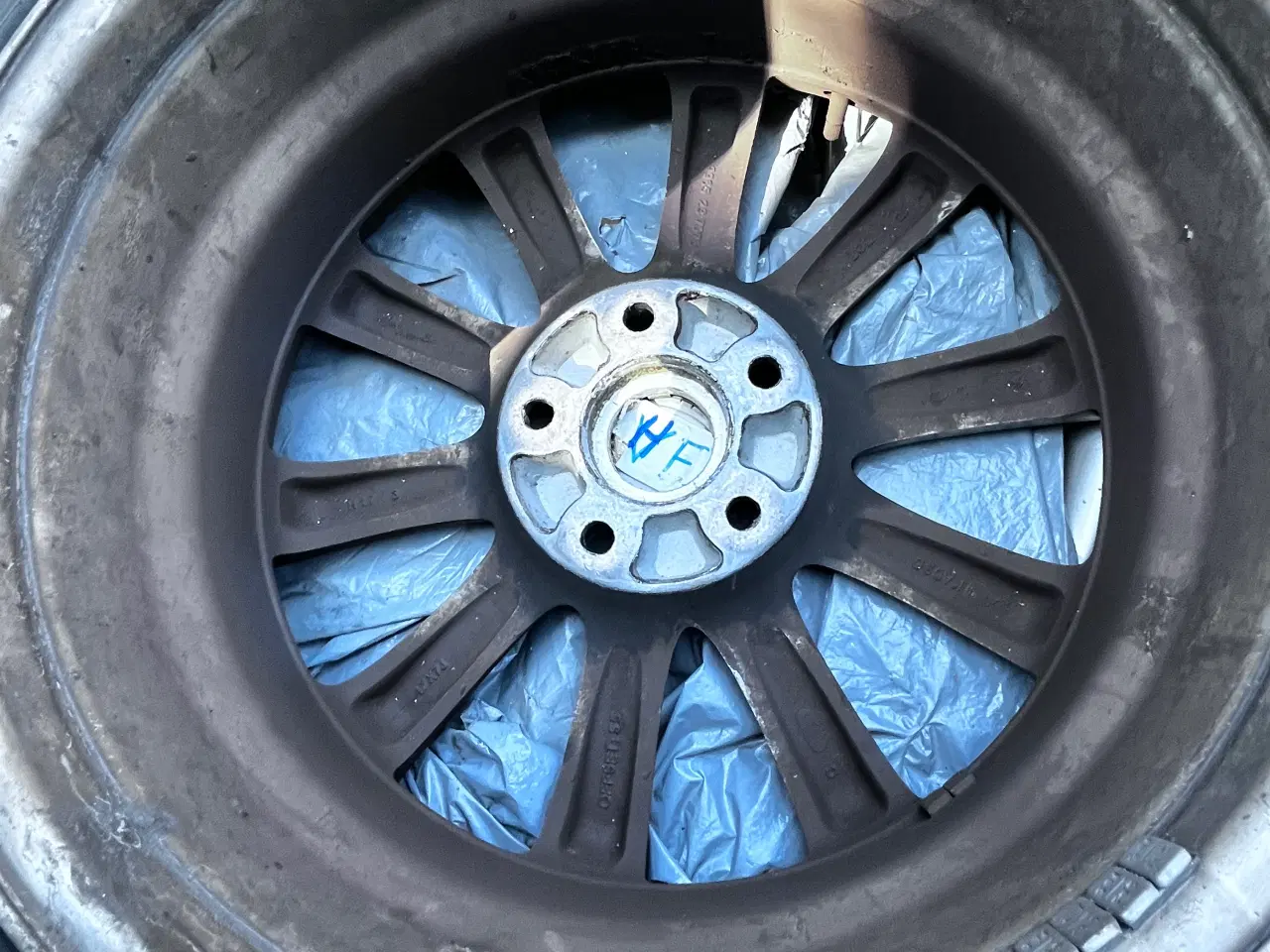 Billede 3 - Sommerdæk med alufælge 215/45 R17