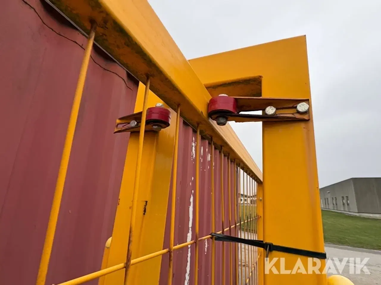 Billede 11 - Manuel skydeport med gaffellommer CAIS 4 løfteøjer