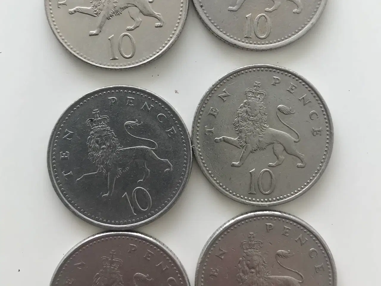 Billede 10 - Storbritannien (1976 - 2006), 1 Pound, 1 -50 Pence