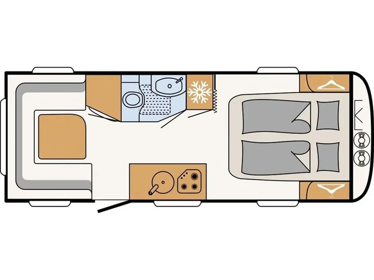 Billede 20 - 2026 - Dethleffs Nomad 530 DR SNOW Plus   Dethleffs Nomad 530 DR 2026 fra Hinshøj Caravan